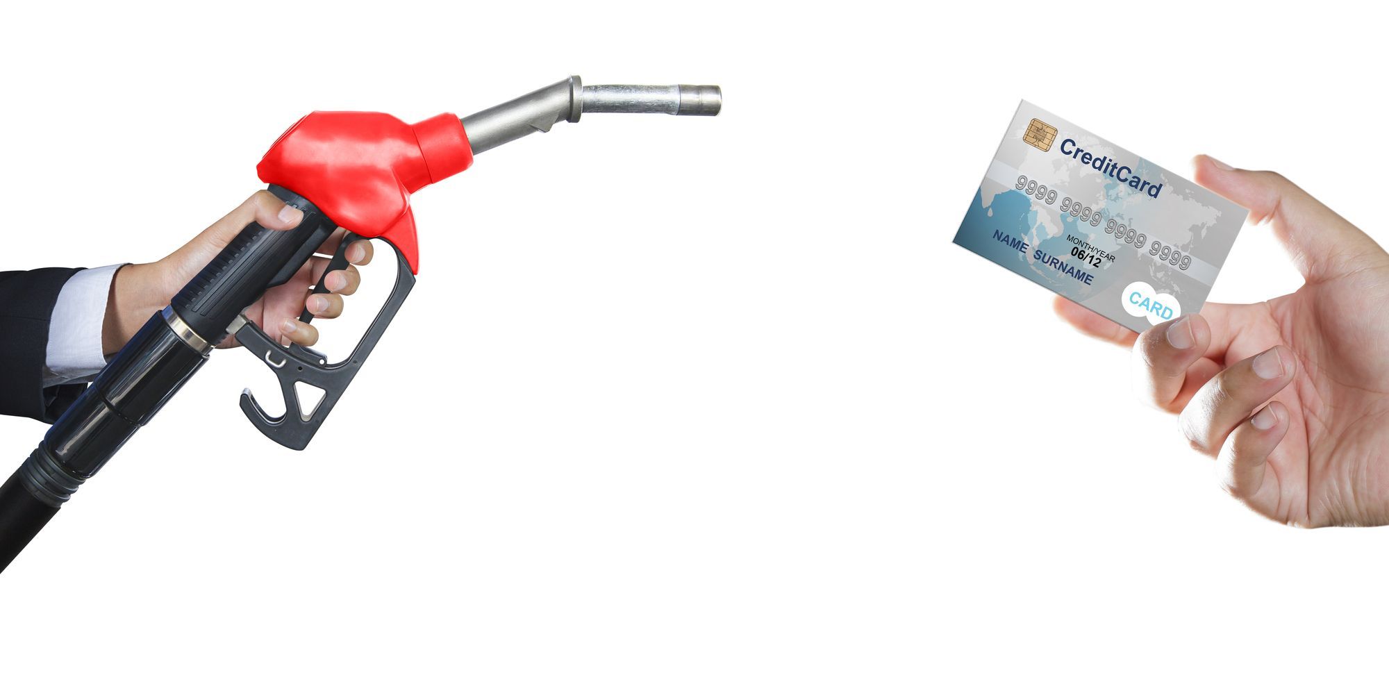 ガソリンスタンド、クレジットカード