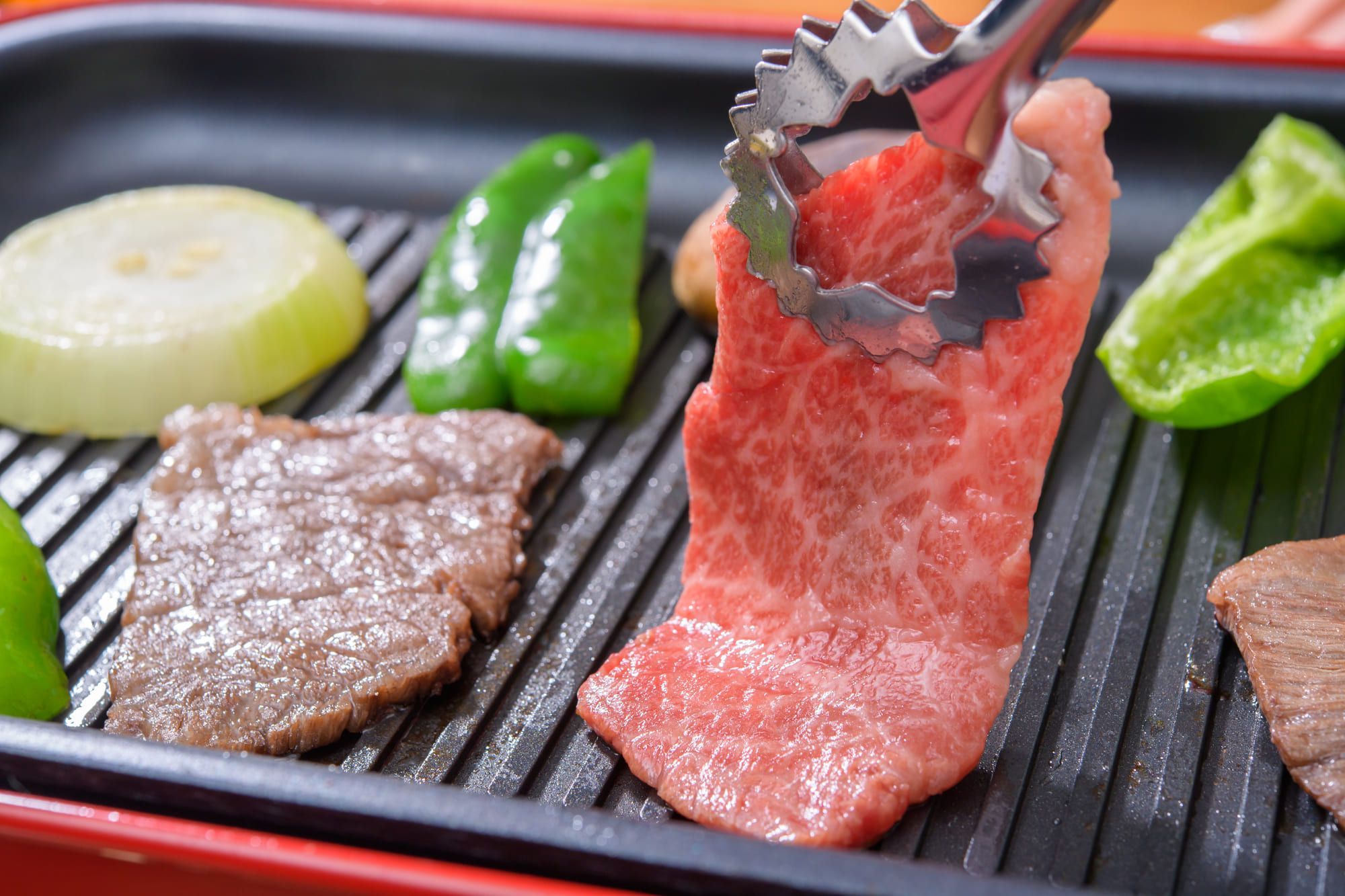 焼肉の様子